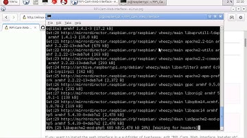 Install RPi-Cam-Web-Interface