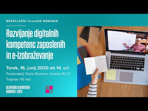 SKK 2020 - Razvijanje digitalnih kompetenc zaposlenih s pomočjo izobraževanj