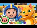 Wheels on the Bus Halloween | CoComelon | Sing Along Songs for Kids | Moonbug Kids Karaoke Time