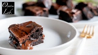 海外で話題！100時間チョコブラウニーの作り方 / 100-Hour Fudgy Brownies Recipe  | Oyatsu Lab.