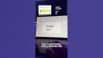 Stop met het maken van saaie DANK U WEL-dia