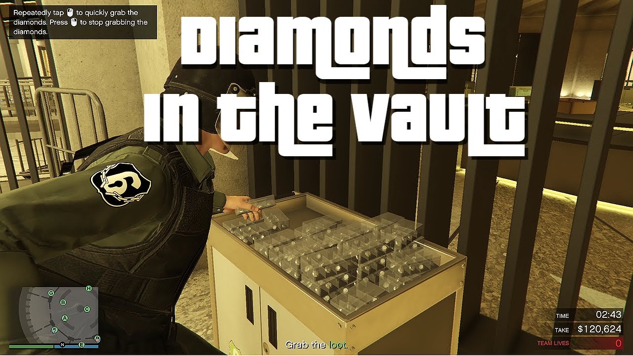GTA Online Diamonds are now in the vault (Elite challenge/big con) YouTube