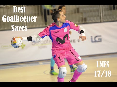 Лучшие сейвы вратарей испанской Примеры сезона 17/18 | Best Goalkeeper Saves of LNFS season 17/18