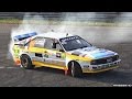 Audi Sport Quattro Doing Awesome Donuts Burnouts!!