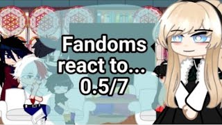 |re-uplode|Fandoms react|Rudbeckia De Borgia|0.5/7|2X speed!!!!!!!|