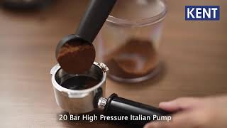 KENT Digital Coffee Maker Review | Best Espresso & Latte Machine for Home ☕