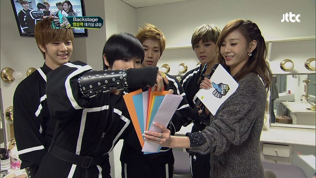 MBLAQ(엠블랙) Backstage - [Music on top highlight]