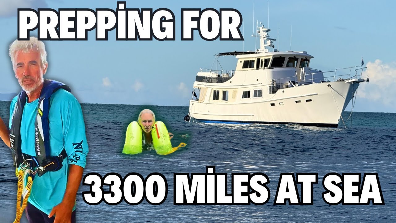 What It REALLY Takes to Prepare for an Atlantic Crossing #trawlerlife #atlanticcrossing #usvi