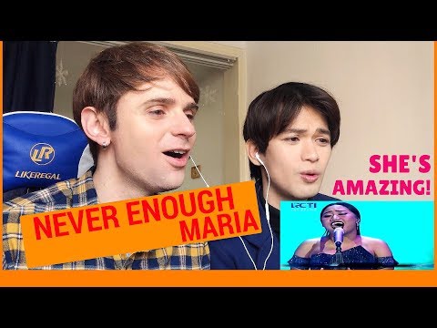 Maria Never Enough Reaction (Indonesian Idol Spekta Show Top 7)