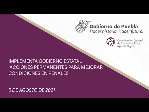 IMPLEMENTA GOBIERNO ESTATAL ACCIONES PERMANENTES PARA MEJORAR CONDICIONES EN PENALES: MBH