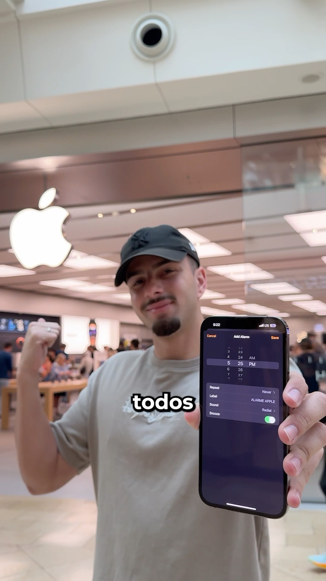 Liguei Todos os Despertadores da Apple #shorts