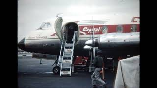 Flying into New York USA 1959