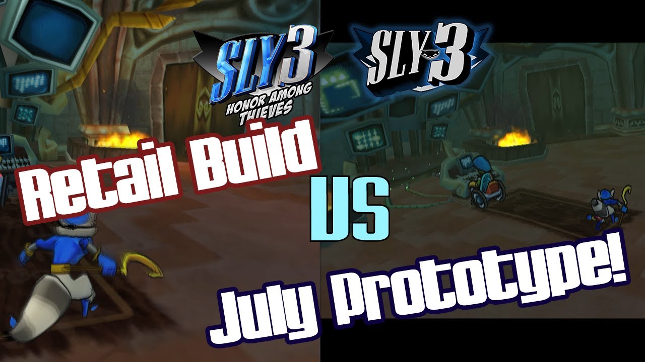 Two builds, two buttons | Into the Depths | Sly 3 July prototype comparison