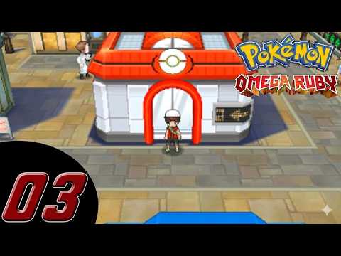 Playing Pokémon Omega Ruby Lets play : part 3 reaching rustboro city