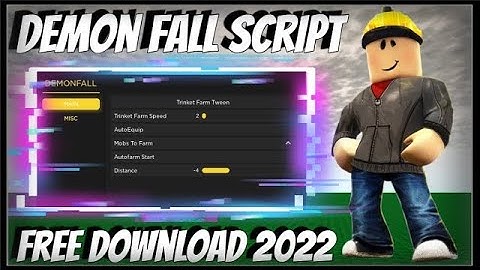 DemonFall Script 2022 Hack GUI | Trinket Farm | Godmode + AutoFarm | Demon Fall Script Roblox