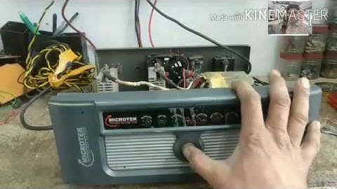 Microtek Inverter Repair Output Problem Charging Problem Overload Problem Low Battery Problem