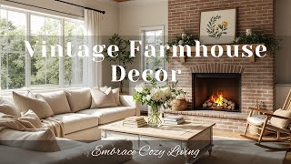 Transform Your Space with Vintage Farmhouse Decor In 2025: Embrace Cozy Living
