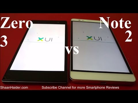 SPEED TEST - Infinix Zero 3 vs Infinix Note 2