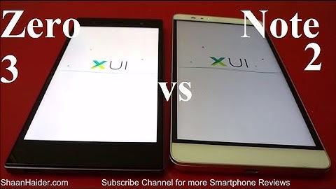 SPEED TEST - Infinix Zero 3 vs Infinix Note 2