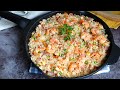 Arroz 3 delicias como PLATO ÚNICO. Fácil rápido y riquísimo