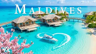 [4K] Maldives – Endless Ocean Serenity | Turquoise Lagoons & Chill Deep House