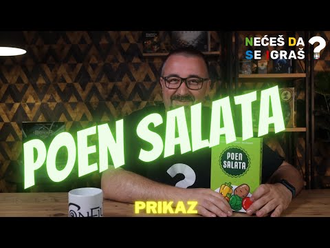 Poen Salata - predstavljamo lokalizovanu verziju društvene igre za sve uzraste