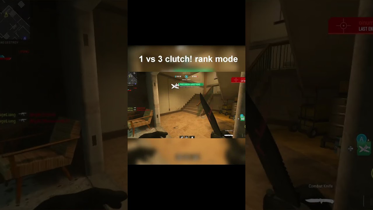 1 vs 3 clutch! Rank play by TBNR.PaoGing 