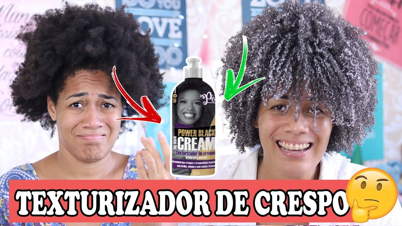 LARGANDO O DOCE: CREME PARA CABELOS CRESPOS 4C E TIPO 5 da Soul Power