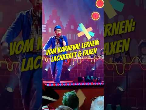 Lach-Kraft macht Faxen