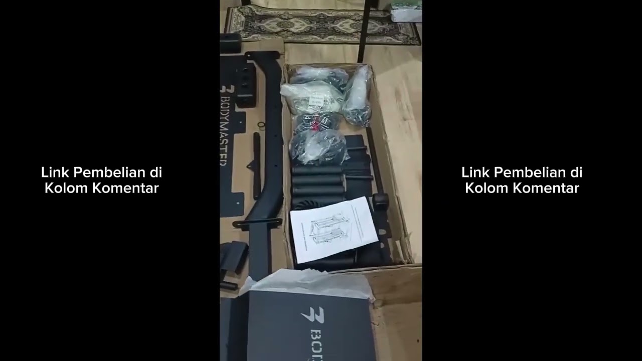 PAKET BODYMASTER Smith Machine Functional Trainer BM-3080MS - Squat Power Rack Bench Press Cable