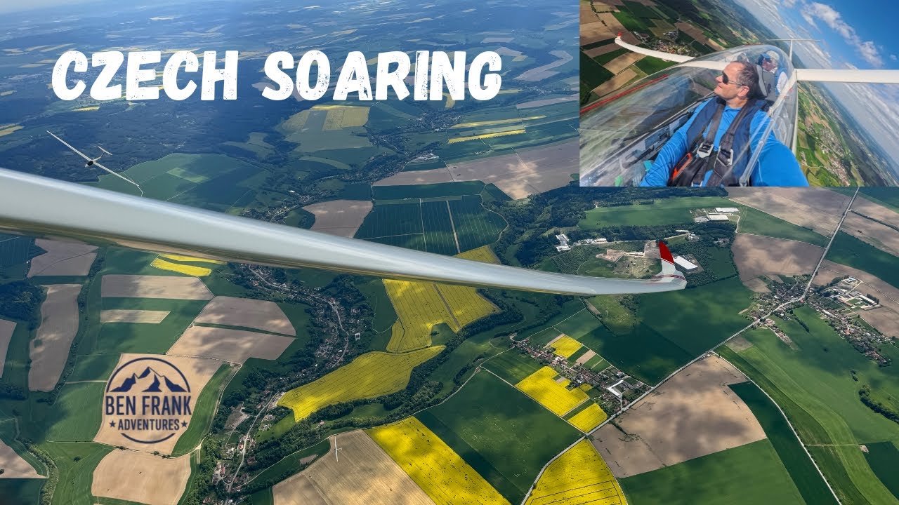Bad weather in the Alps: Soaring in Czechia
