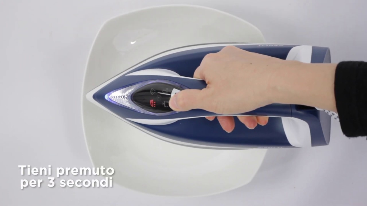 POLTI Vaporella Express - Come togliere il calcare dal ferro da stiro senza  caldaia - YouTube