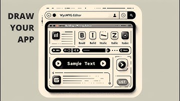 Draw to code on Vision Pro. WYSIWYG Editor.