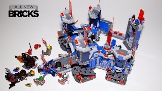 Lego Nexo Knights 70317 The Fortrex paired with Merloks Library 2.0 Speed Build