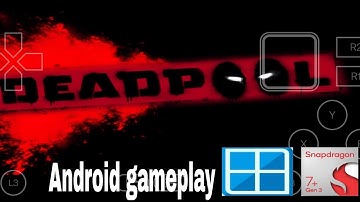Deadpool (The game) Gameplay on winlator (Bionic) snapdragon 7+ gen 3 || OnePlus Nord 4