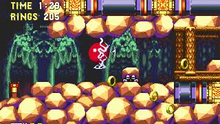 Tas Sonic 3 & Knuckles - Knuckles Ring-Attack - New Lava Reef Act 1