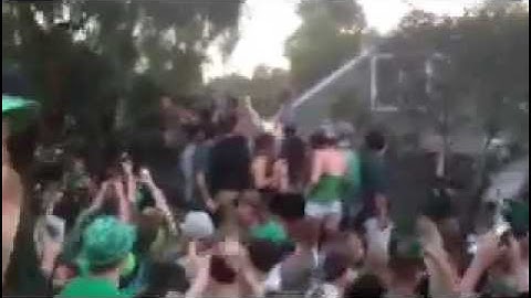 Reaction To Roof Collapsing At Cal Poly Party