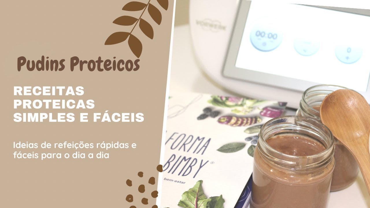 Como fazer pudins proteicos na bimby