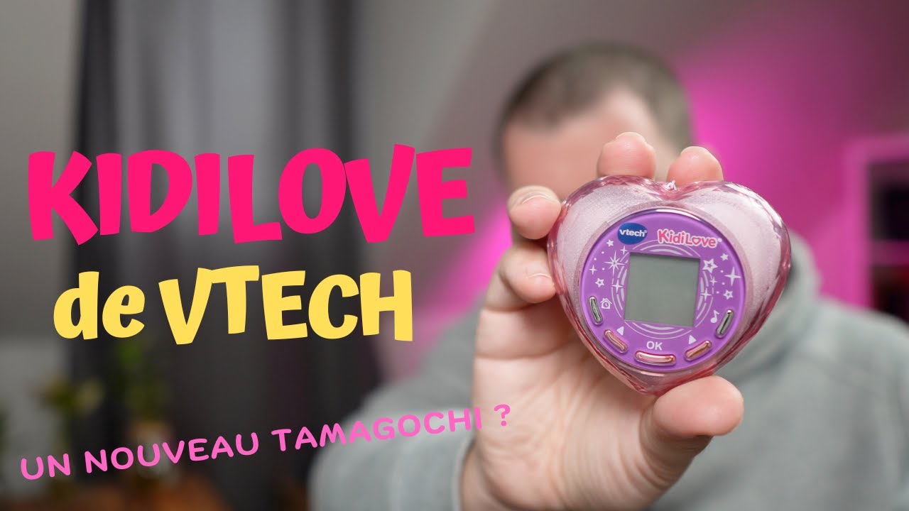 Test du KIDILOVE de VTECH : Un petit jouet électronique sympa ! 