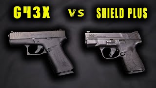The Shield Plus Vs Glock 43X Isn't Even Close!