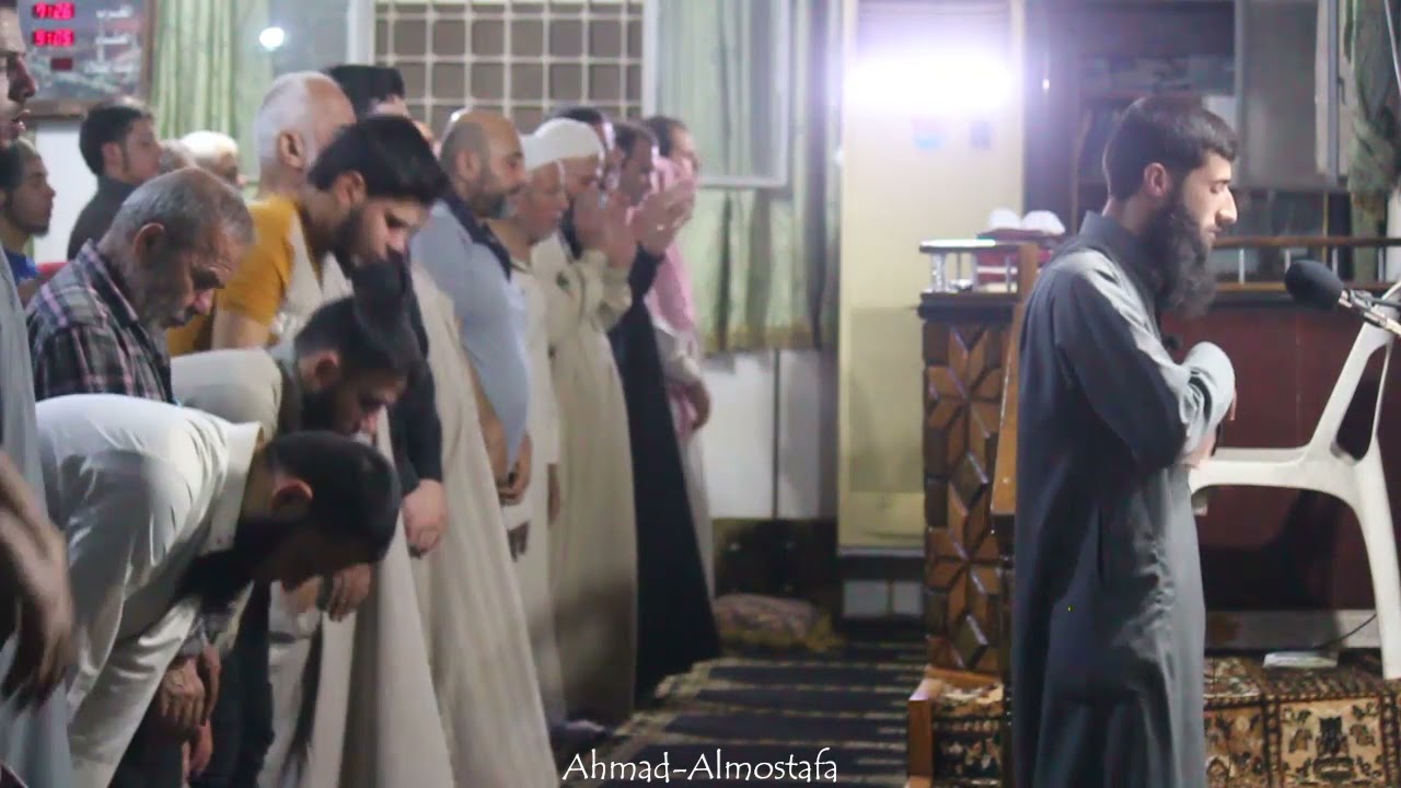 إحياء ليلة القدر في جامع صلاح الدين بمدينة #معرة_مصرين شمال إدلب