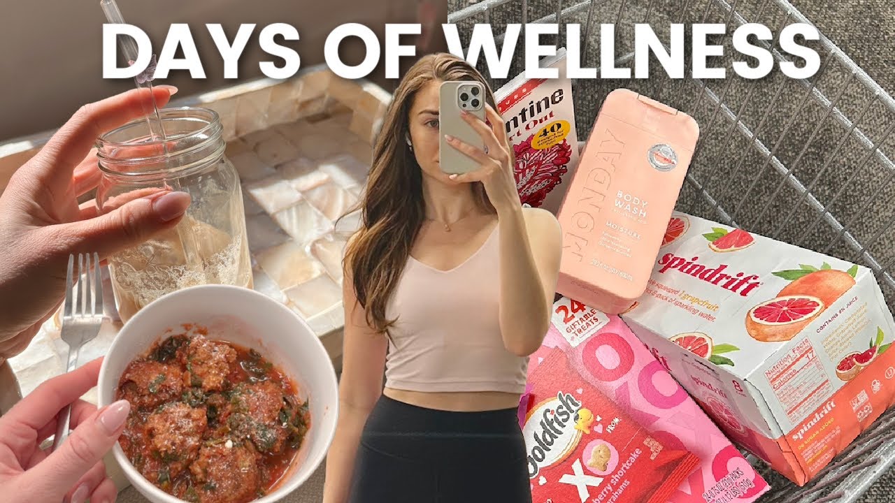 a REAL week of wellness: EASY healthy recipes, valentine surprise, *simple* self-care