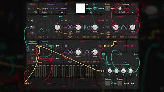 🍄 Another psychedelic FM lead patch 🫠  #bitwig #psytrance