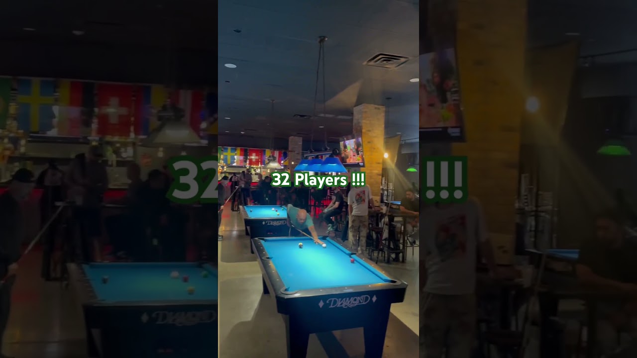 Image of video the Back in town and the shooters came to play $20 buyin 9 ball 23