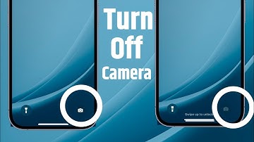 How To Disable Camera On Lock Screen in iPhone | How To Remove Camera From Lock Screen in iPhone |