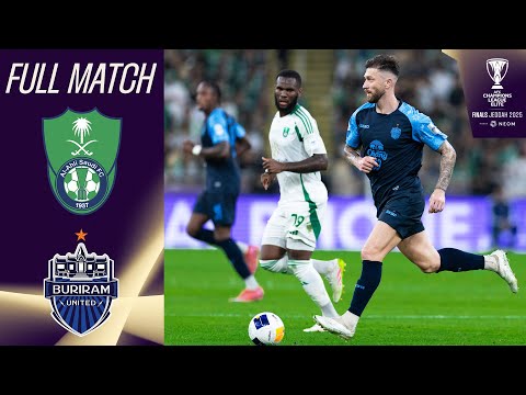 CONGOR4D x galaksi77 - Al Ahli Saudi FC (KSA) vs. Buriram United (THA) | Full Match | AFC Champions League Elite™ Finals 25