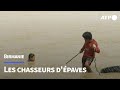 Birmanie avec les chasseurs dpaves du fleuve yangon  afp
