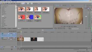 [sony vegas pro tutorial] Glow Transition and feather transition screenshot 2