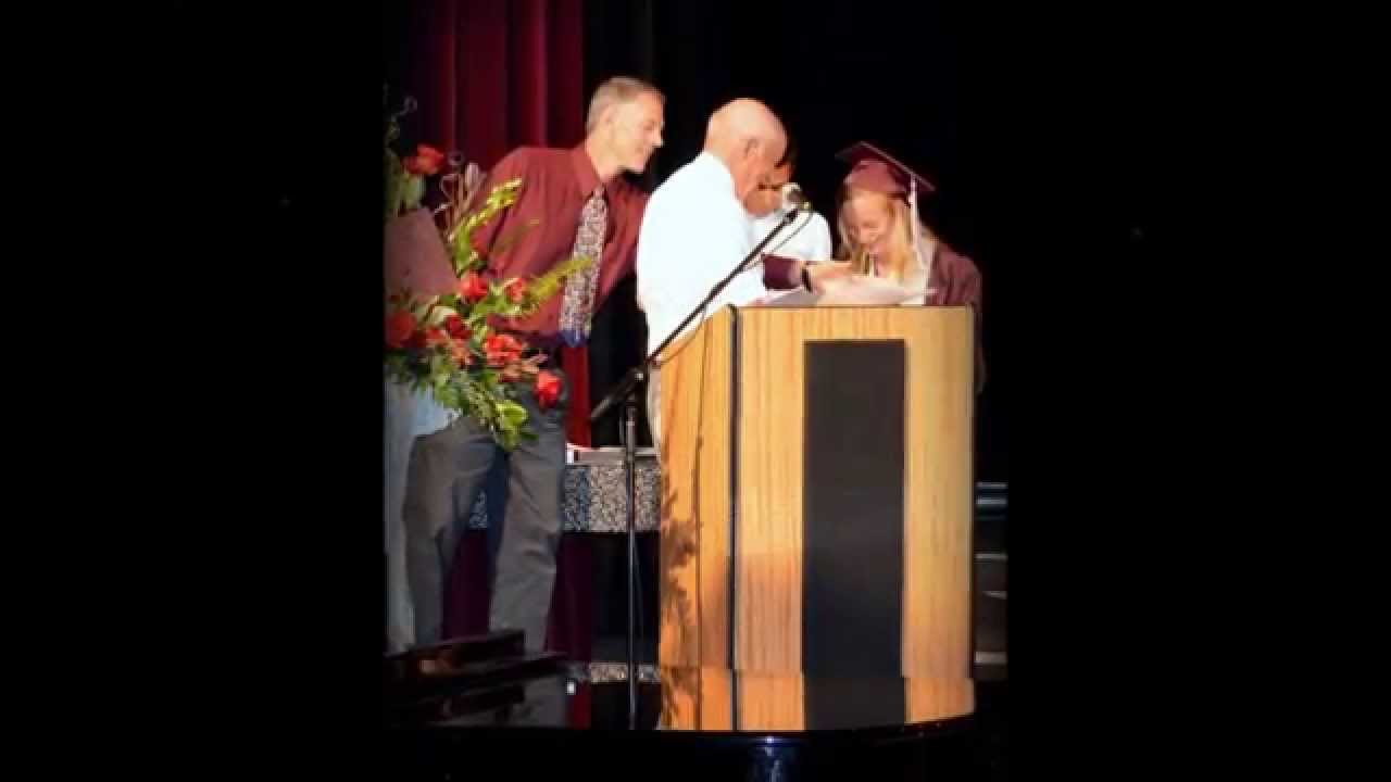 Ellsworth High School Graduating Senior Track and XCountry Awards 2014 YouTube