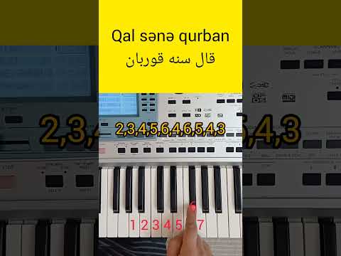 آموزش آهنگ قال سنه قوربان Piano گیتار Pianomusic Pianocover Music